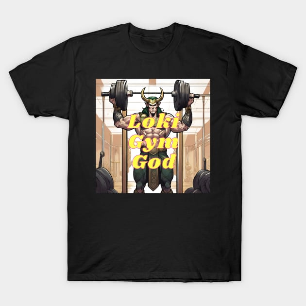 Loki gym god T-Shirt by Poseidon´s Provisions